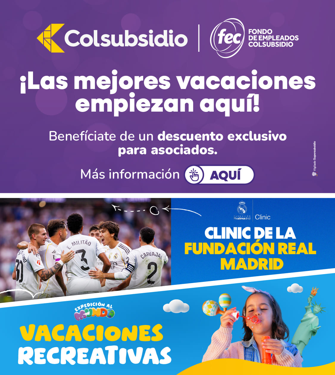 Actividades Recreactivas Colsubsidio